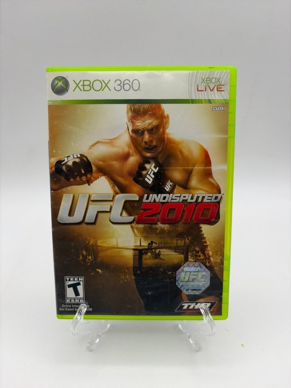 UFC 2010 Undisputed Video Game for Xbox 360 No Manual Tested Working